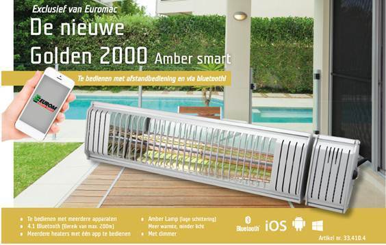 Eurom Golden 2000 Amber smart - Borg